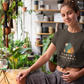 Boho Chic Plant Lover T-Shirt, Casual Graphic Tee, Modern Botanical Shirt, Trendy Gift for Gardeners, Unisex Apparel