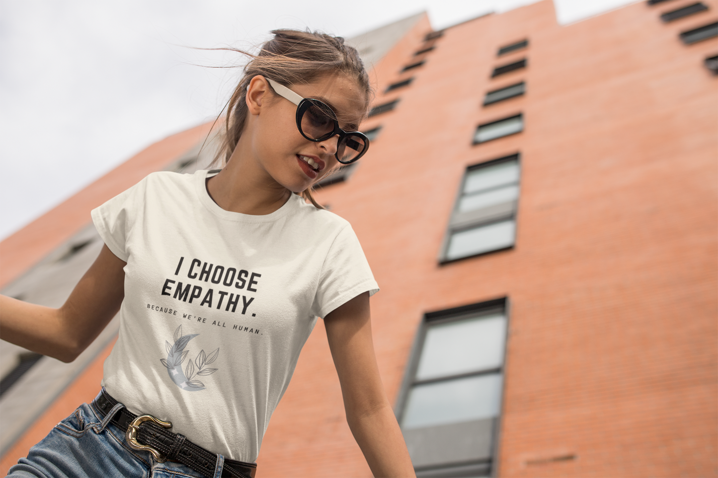 Empathy Quote Unisex T-Shirt, Inspirational Message, Positive Vibes Tee, Human Kindness Graphic Shirt, Casual Wear Top